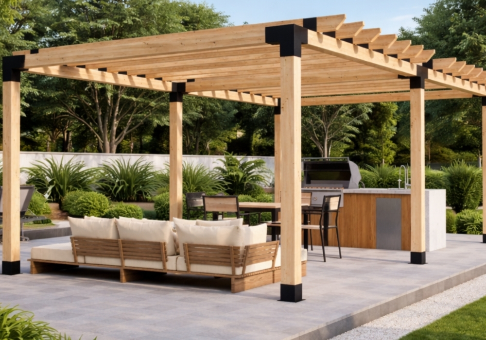 Double Pergola Kit